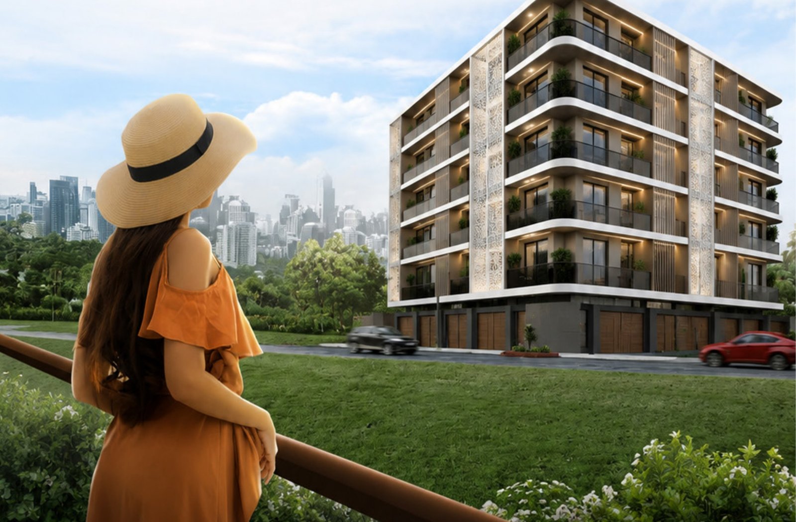 2 BHK builder floor exterior view, Elite Imperial Tower Greater Noida